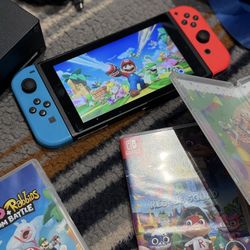 Nintendo Switch Bundle + New Lilo & Stitch Backpack