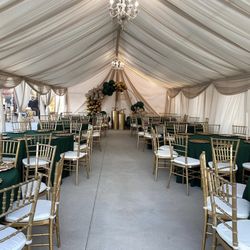 Party Decor Tent With Drape 