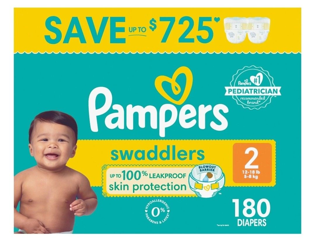 Brand New Pampers Cruiser Size 2