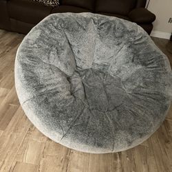 Faux Fur Been Bag Chair