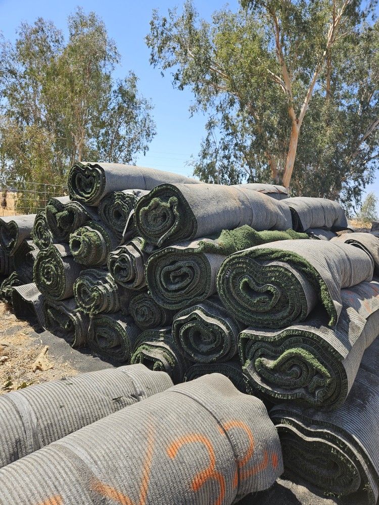 Artificial grass used  (alpine,ca