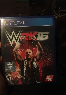 WWE 2k16 PS4