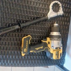 DEWALT HAMMER DRILL 20V LITHIUM XR BRUSHLESS 3 SPEED (TOOL ONLY)