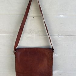 Messenger/lap Top Leather Bag 