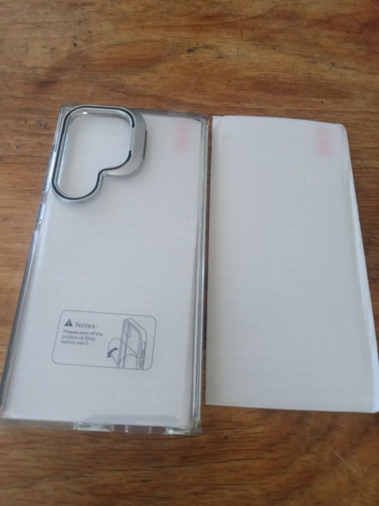 GALAXY S24 ULTRA CASE WITH EXTRA SCREEN PROTECTION