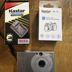 Canon PowerShot ELPH SD1000 Digital Camera 7.1MP Silver  