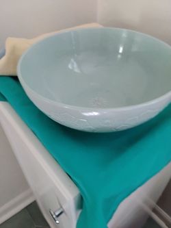 Ikea frosted serving bowl