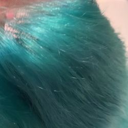 Teal Wig 28inch