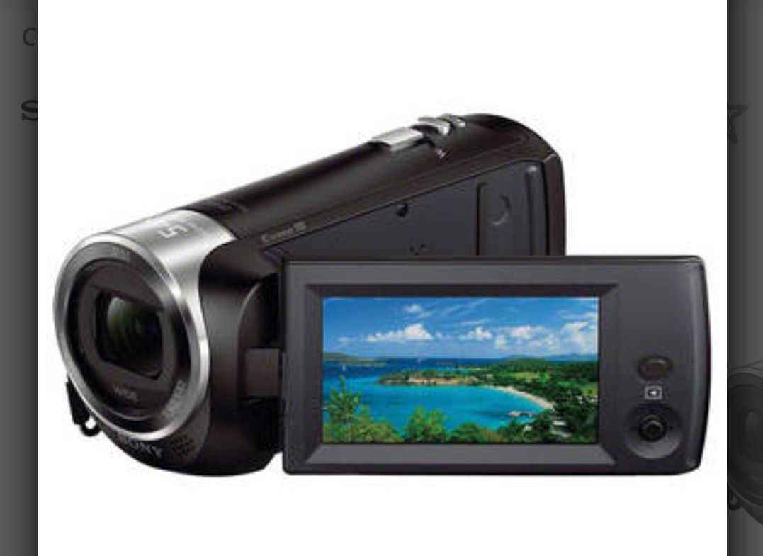 Set of 2 Sony hdr cx240 cameras bundle