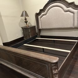 Ashley Charmond King Bed And Nightstand. 