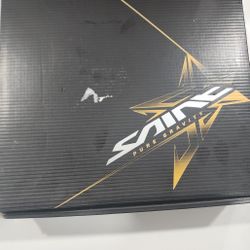 Shimano Saint BL-M820-B/BR-M820 Disc Brake and Lever - Front, Hydraulic, Post Mount, Finned Metal Pads, Black