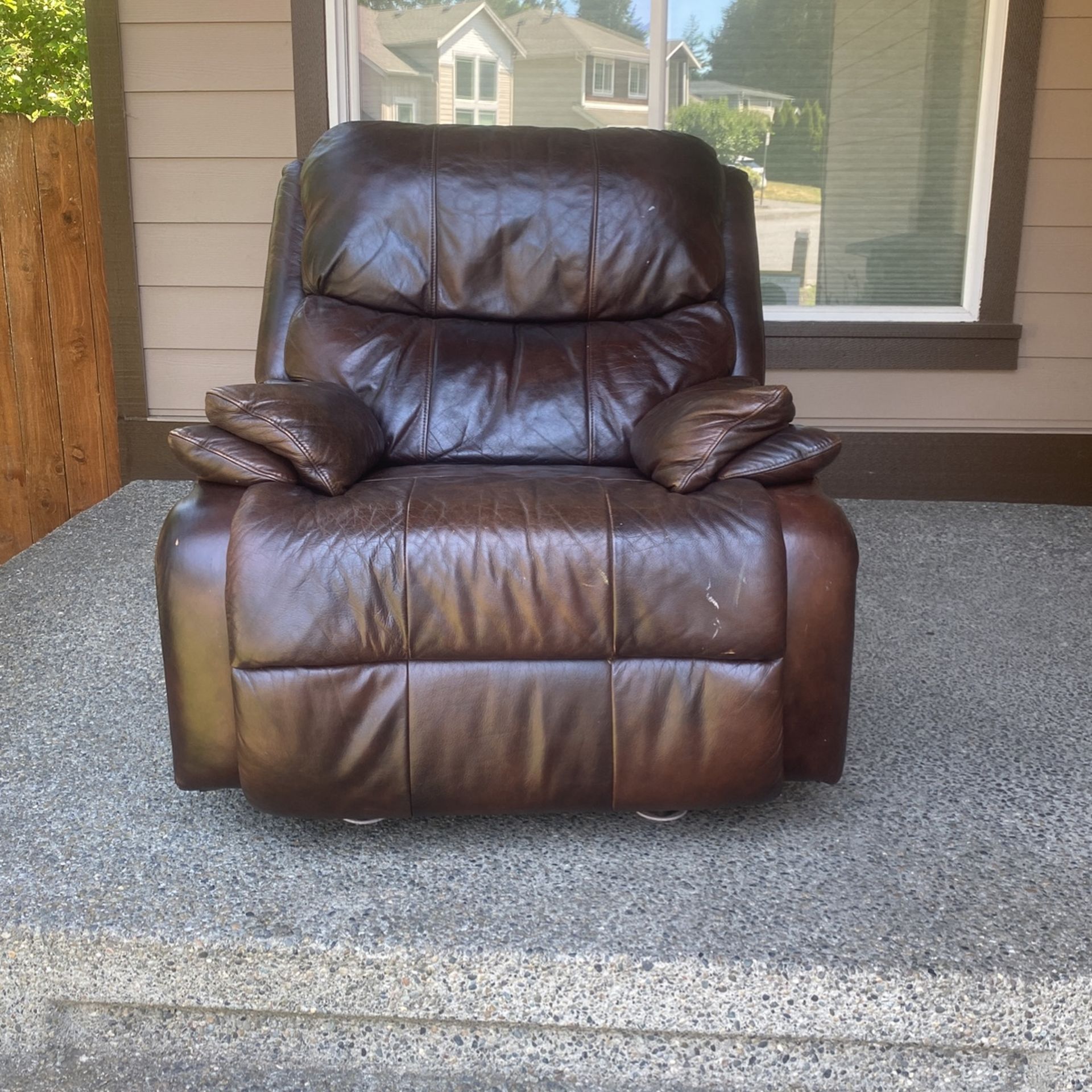 Leather Reclining Chair