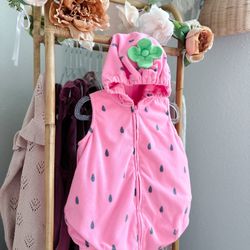 Darling Strawberry Patch Plush Baby Costume 18mths