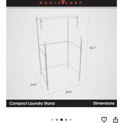 portable washer and dryer RACK