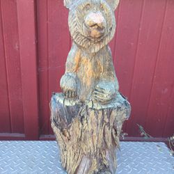 Chainsaw Carved Bear

