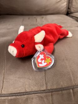Genuine Beanie Baby Bull