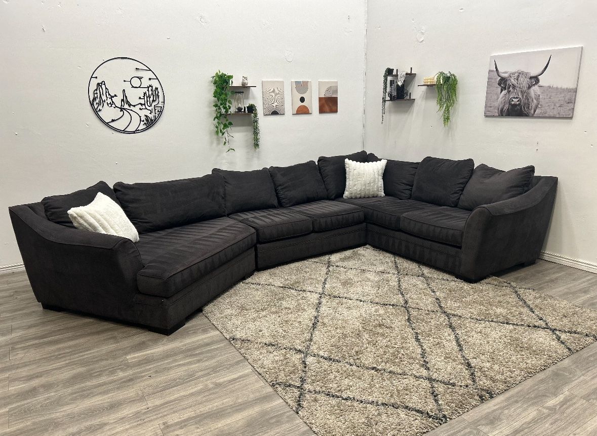 Gray Sectional Couch - Free Delivery