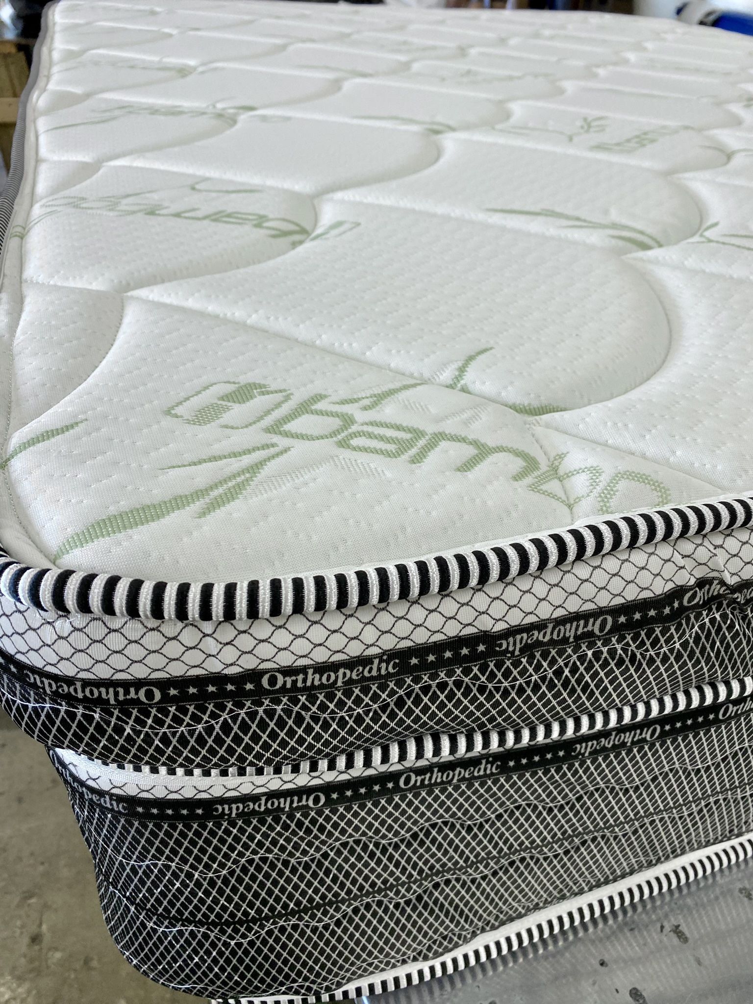 New Queen Mattress Pillow Top 