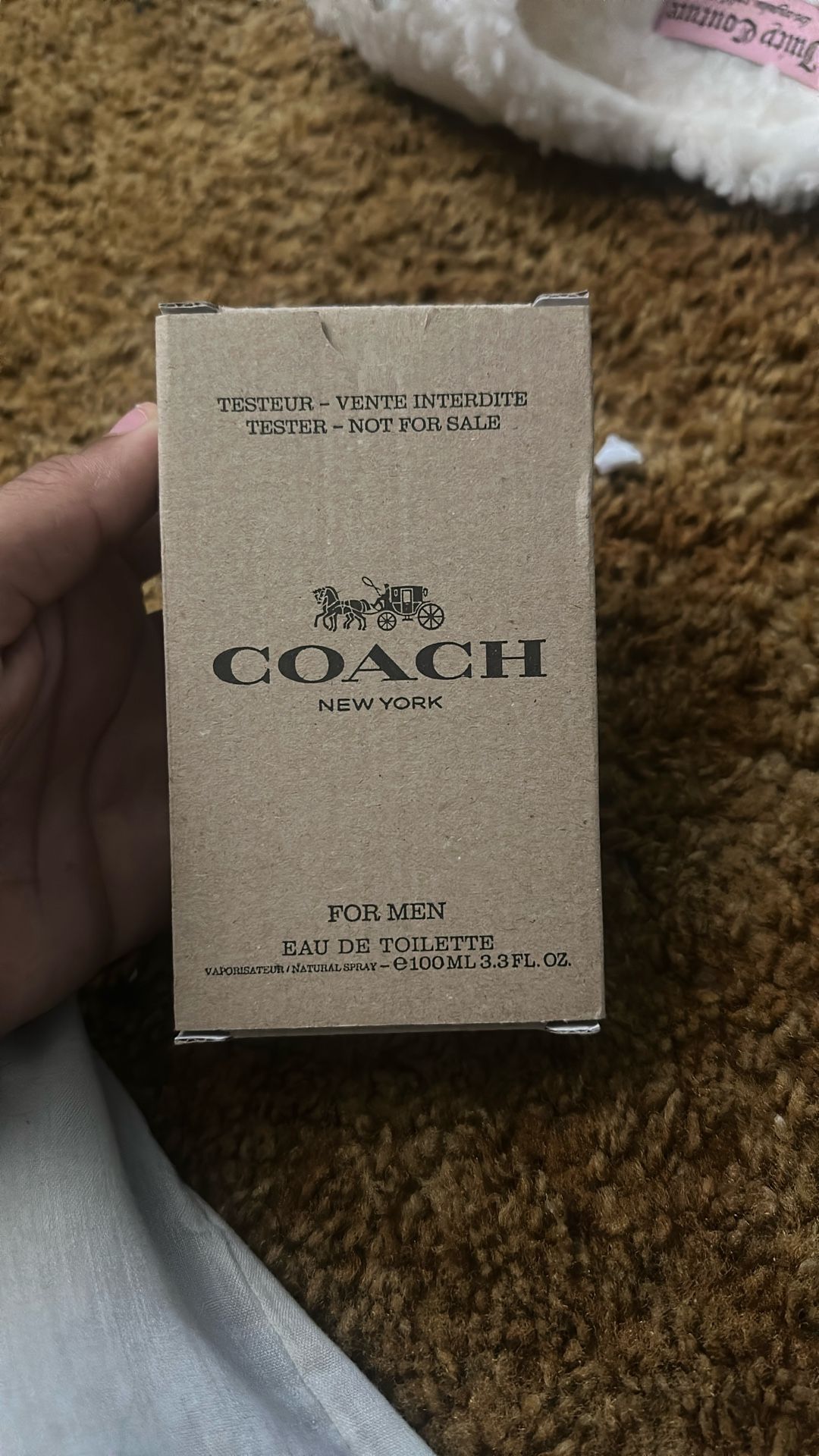 COACH NEW YORK FOR MEN EAU DE TOILETTE 0100ML 3.3 FL. OZ.