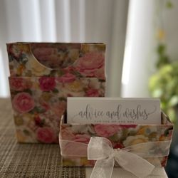 Wedding Advice And Wishes Activity With Box 
