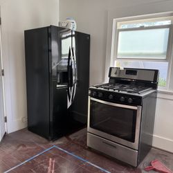 Fridge and Stove/oven