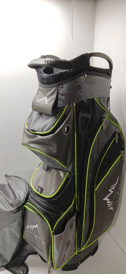 14 way golf cart bag lightweight cooler pocket rain cover golf bag with microfiber