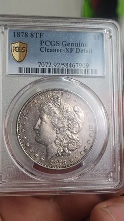 1778 8tf Vam 9 Morgan Dollar