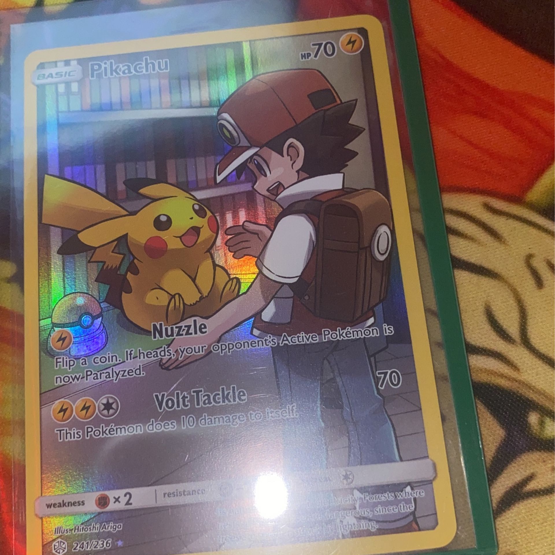 Pokemon Cosmic Eclipse Pikachu Full Art Secret Rare for Sale in San