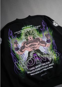 DARC SPORT X DRAGONBALL SUPER X BROLY “FULL POWER” CREWNECK