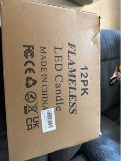 12 pk flameless led candles