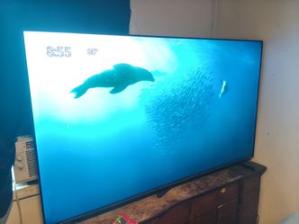 Large Flat Screen Smart TV