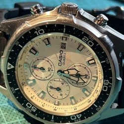 Casio Chronograph watch 