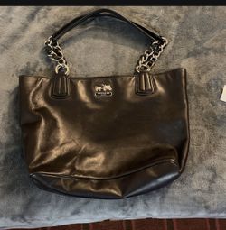 Coach Purse And Make-up Bag