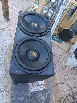 Custom Ported Enclosure For two 15's- see pictures