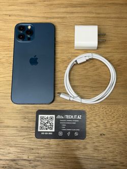 📱 iPhone 12 Pro Max | 256GB | Pacific Blue | Unlocked (Any Carrier)
