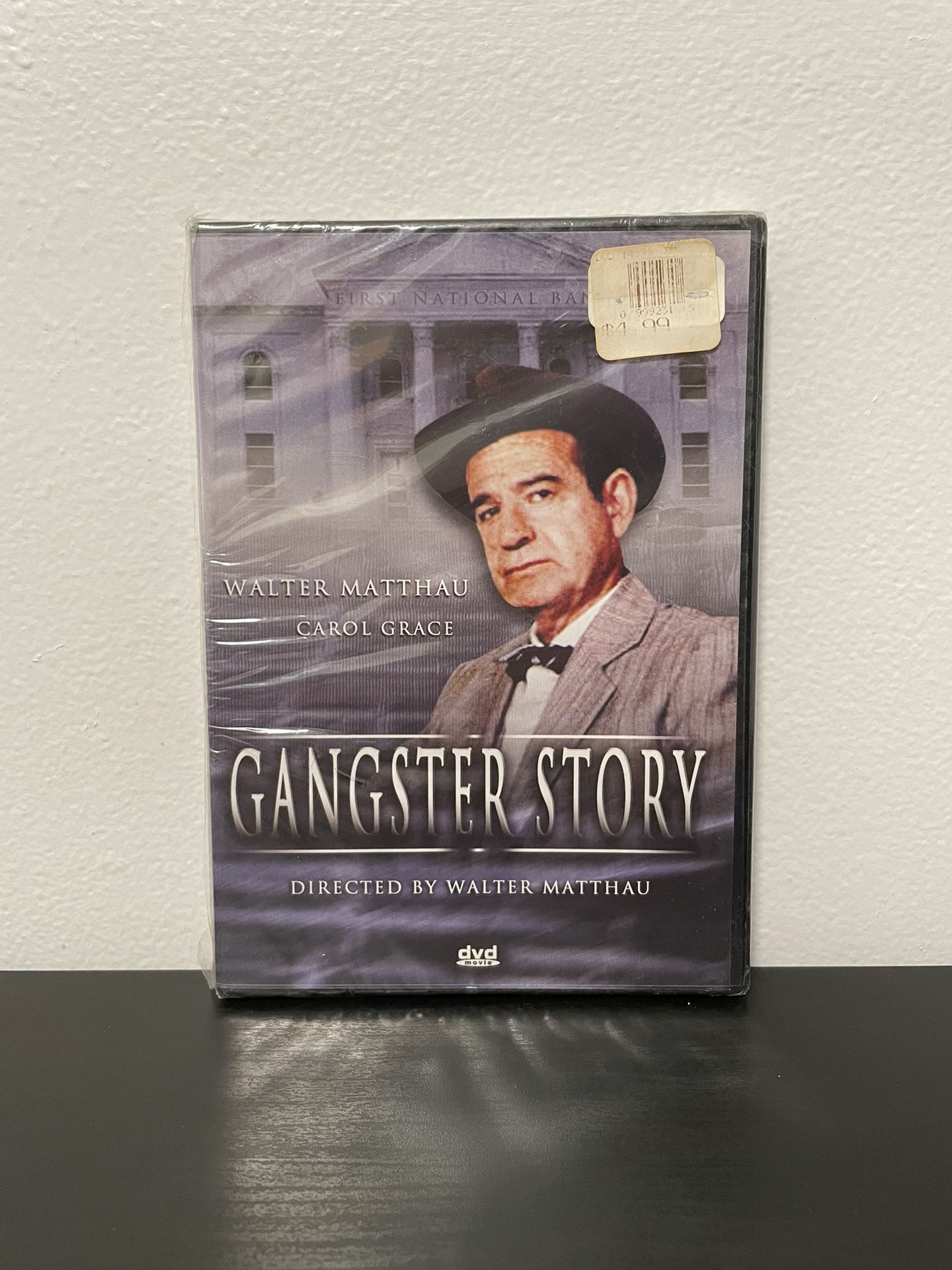 Gangster Story DVD Movie NEW SEALED Walter Matthau Carol Grace 1960