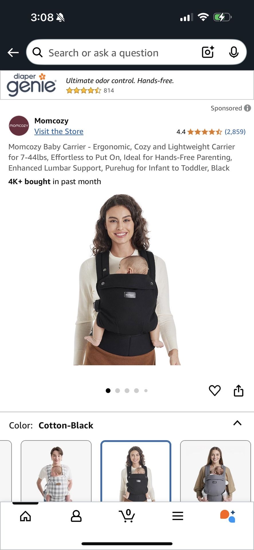 Momcozy Baby Carrier