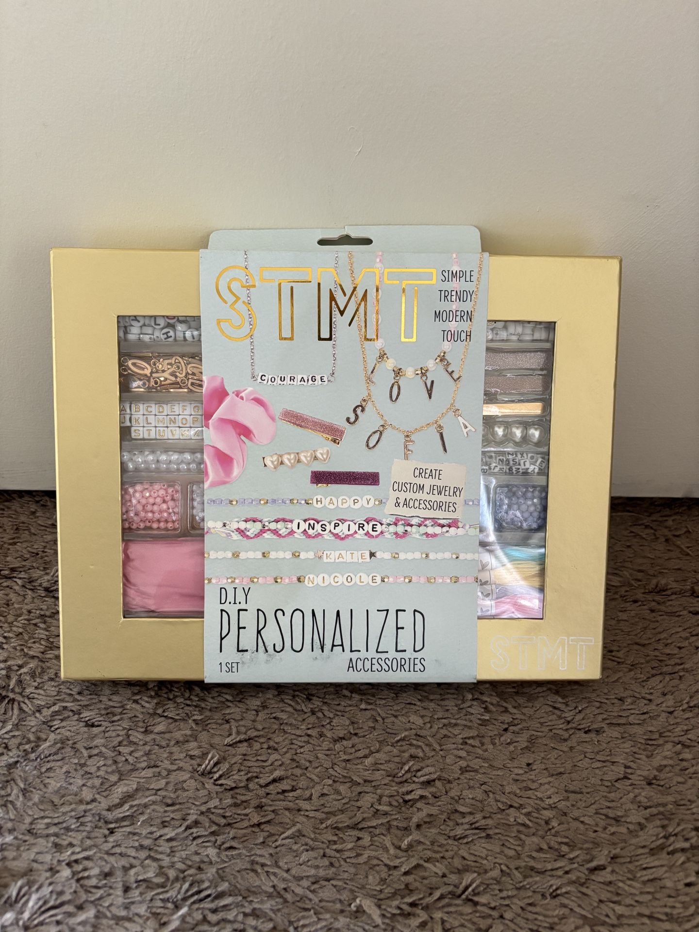 DIY Personalized Accessories Kit - STMT: Beads Bracelet & Craft Kit
