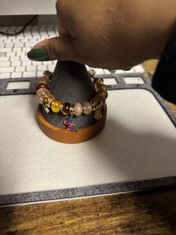 Brown Color Charm Bracelet