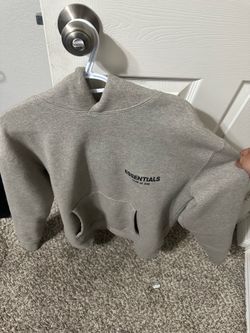 Essentials hoodie grey Medium