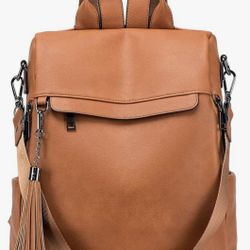 Backpack Purse for Women PU Leather Anti-theft