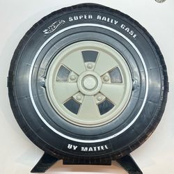 Vintage 1968 Hot Wheels Super Rally 24 Car Carry Case By Mattel Made In USA