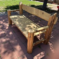 Fully Wooden Bench