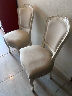 Pair of French Provincial Dining Chairs