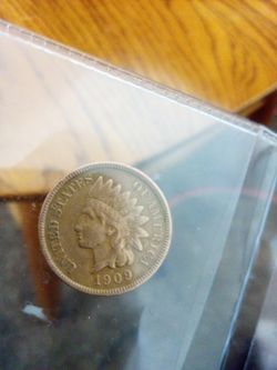 1909 Indiana Head Penny Uncirculated 