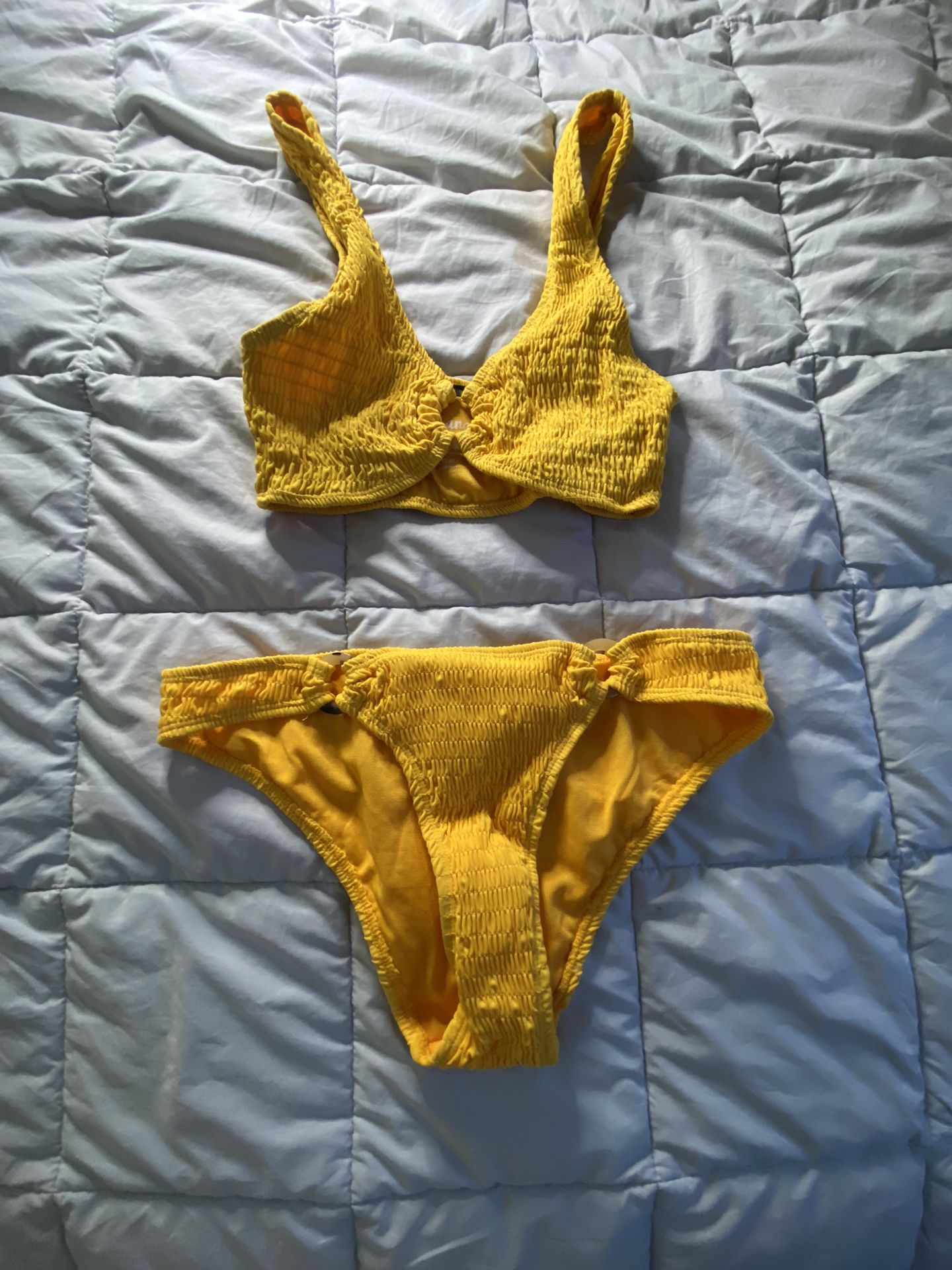 Yellow Bathing Suit
