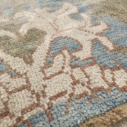 Antique Donegal Hand Knotted Rug