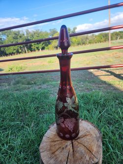 Decorative Glass Bottle 