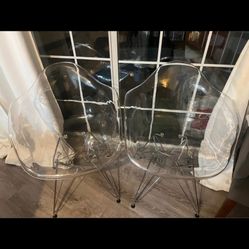 Acrylic Ghost Chairs