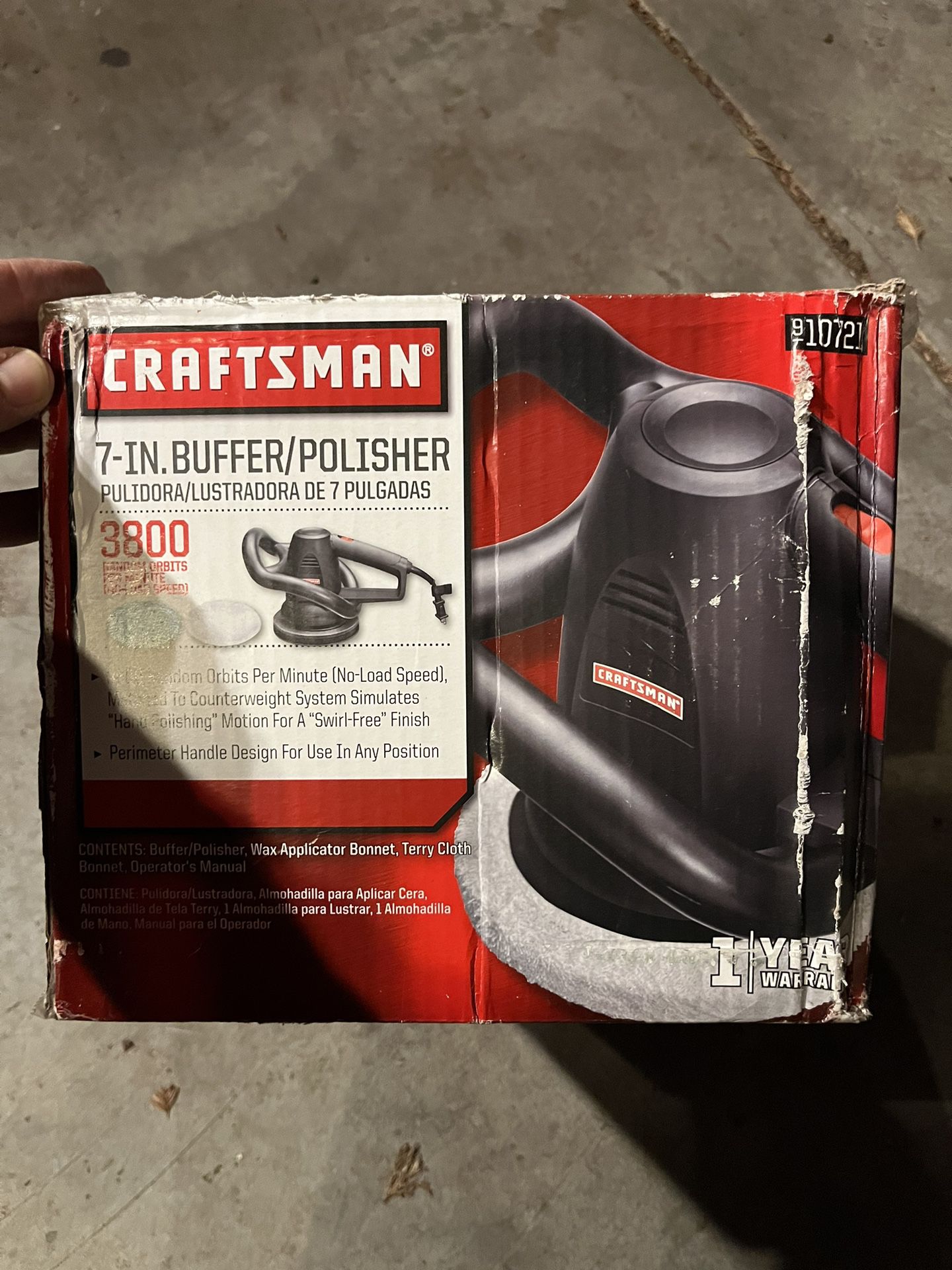 Craftsman 7in Buffer and Polisher